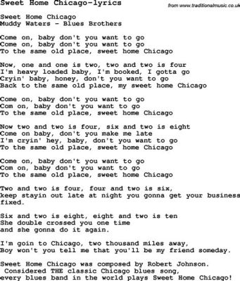 Sweet Home Chicago; En kraftfull blueshymn med rötter i den klassiska deltatraditionen